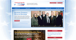 Desktop Screenshot of americasagenda.org
